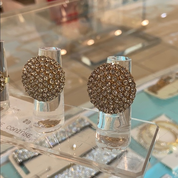 Rhinestone Circle Ring - Picture 4 of 5